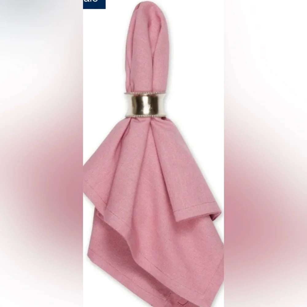 DII Solid Cotton Napkin Set/6
